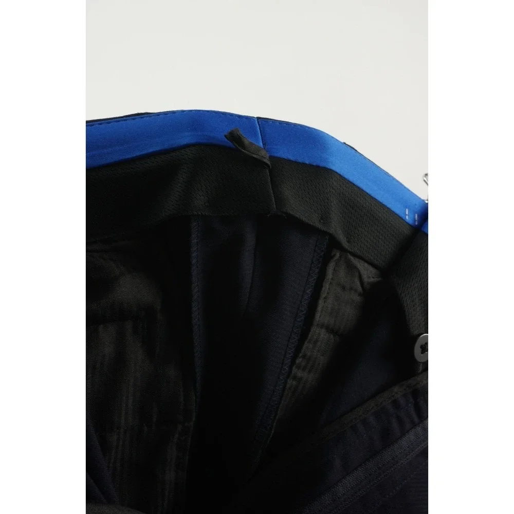 Kenneth Cole Techni-Cole Performance Twill Dress Pants Men's 36‎ x 34 Navy Blue